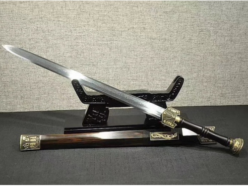 纯铜黑檀天罡八面中款汉剑